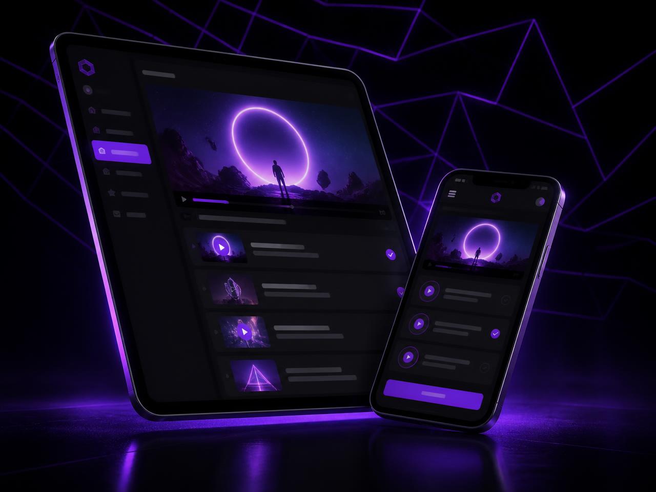 Treinamento Primeira Venda Online aberto em tablet e celular